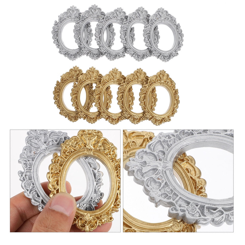 Set 10 Khung Ảnh Để Bàn Trang Trí Phong Cách Vintage