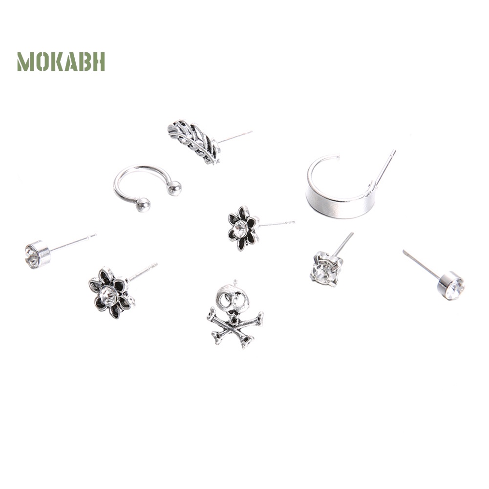 Set 9 Hoa Tai Phong Cách Bohemian Thời Trang Cho Nữ