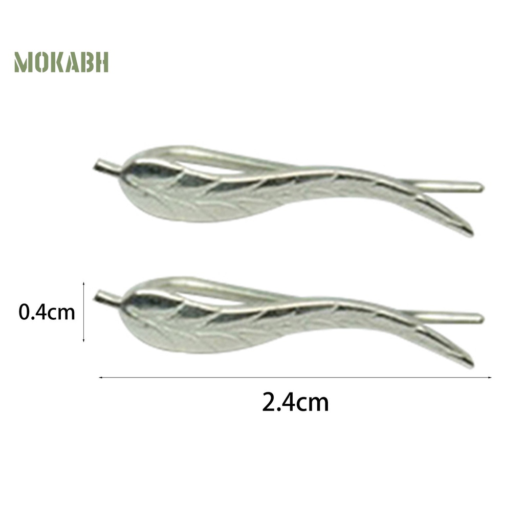 1 Đôi Bông Tai Hình Chiếc Lá Bằng Hợp Kim Tinh Tế Thời Trang Cho Nữ