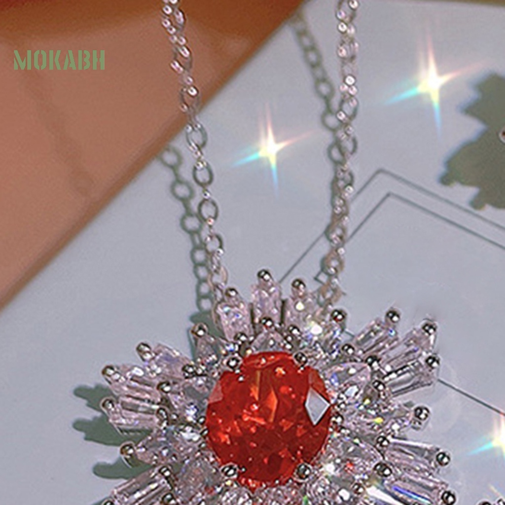 Bộ Trang Sức Vòng Cổ / Bông Tai / Nhẫn Đính Đá Sang Trọng Thời Trang Cho Nữ