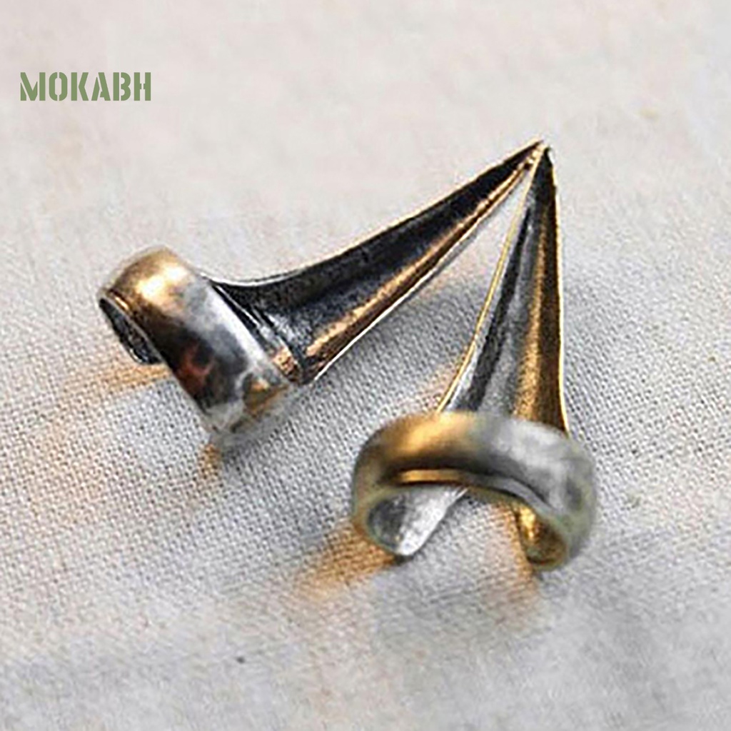 Bộ Nhẫn Đeo Đốt Ngón Tay Bằng Hợp Kim Phong Cách Retro Thích Hợp Làm Quà Tặng Hàng Ngày