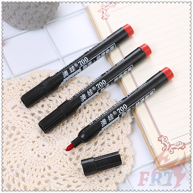 ❀ Bút Lông Đánh Dấu Tiện Dụng Chất Lượng Cao ❀ 1 Bút Đánh Dấu Chống Nước Nhanh Khô Màu Đen / Xanh Đỏ