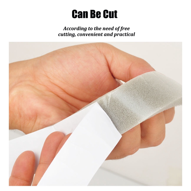 Cuộn Băng Keo Xốp Dán Viền Cửa Sổ / Cửa Ra Vào / Cửa Ra Vào Dài 2m Chống Gió / Bụi Bẩn Tiện Dụng