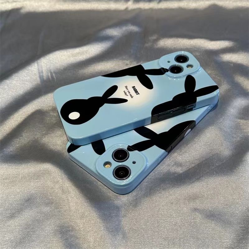 Ốp Điện Thoại Cứng Họa Tiết Hoạt Hình Chú Thỏ Dễ Thương Cho iPhone13promax 11 1214pro