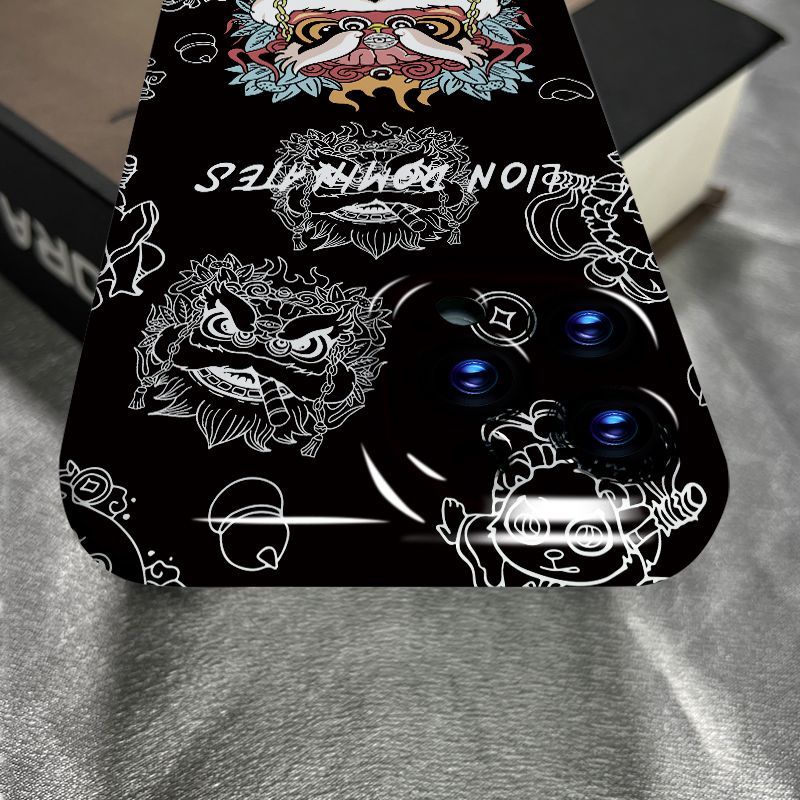 Ốp Điện Thoại Họa Tiết Hoạt Hình Độc Đáo Thời Trang Cho iPhone13xsmax14Pro 12xrmax 11