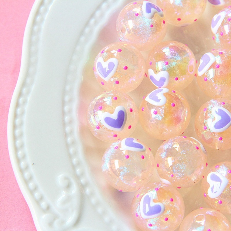 Chuỗi Hạt Ngọc Trai Giả 14 Màu Sắc Kích Thước 16mm Dùng Làm Trang Sức Thủ Công