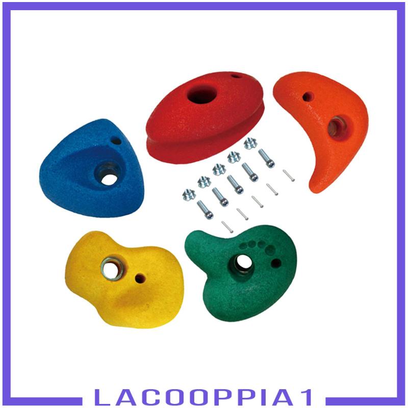 [Lacooppia1] 5 Phụ Kiện Giữ Dụng Cụ Leo Núi / Chơi Trong Nhà / Ngoài Trời Nhiều Màu Sắc