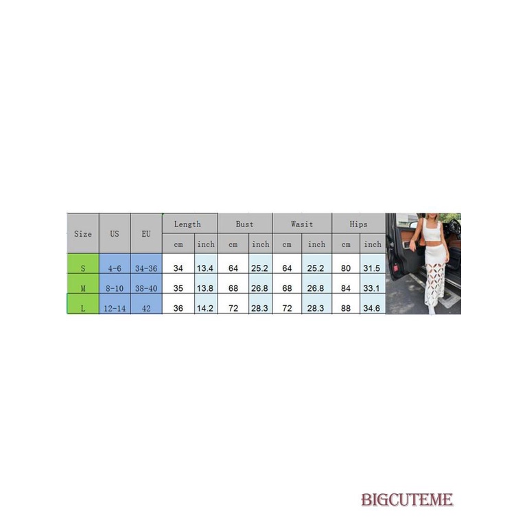 Bộ Áo Tank Top 2 Dây + Chân Váy Dệt Kim Lưng Cao Co Giãn Thời Trang Mùa Hè Cho Nữ