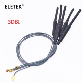 Bộ 5 ăng ten wifi 2.4ghz 3dbi ufl ipx 3dbi 15cm dài 1.13 hlk-rm04 esp-07