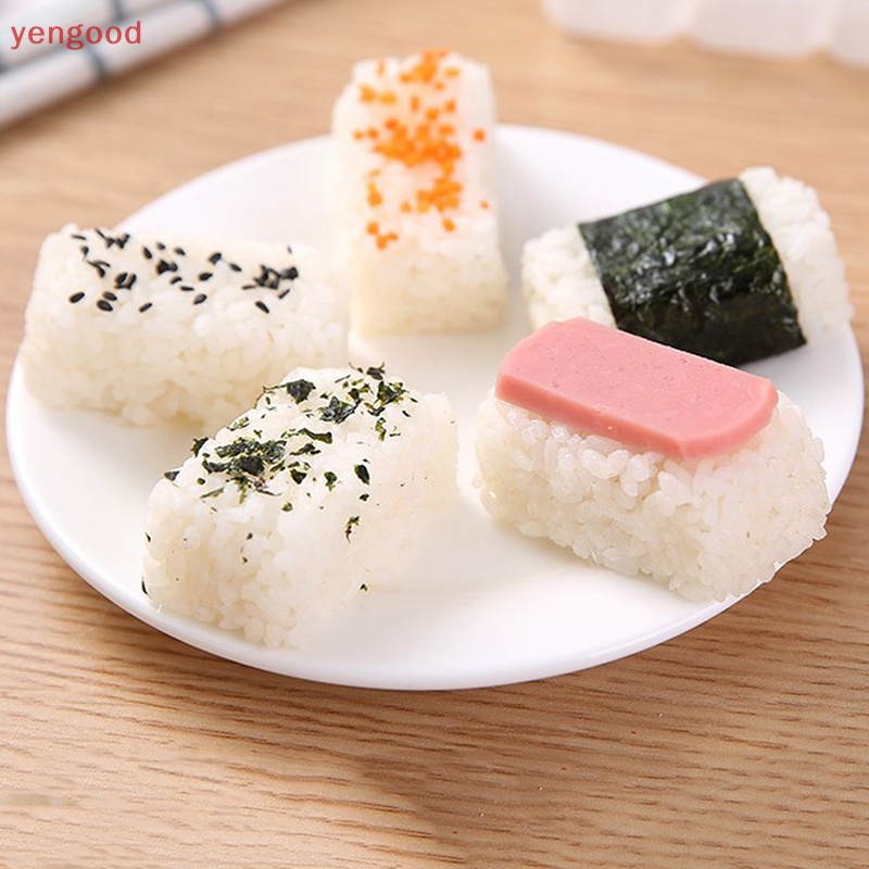Set 5 Khuôn Làm Sushi Bằng Nhựa Cấp Thực Phẩm DIY