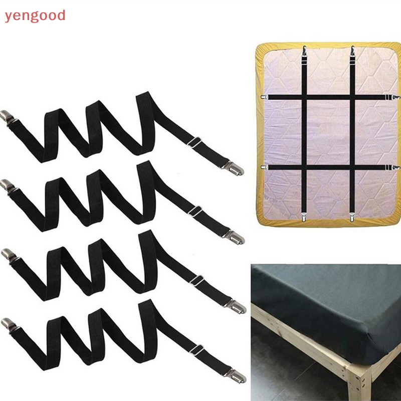 Set 2 Kẹp Cố Định Ga Trải Giường Co Giãn Điều Chỉnh Tùy Ý
