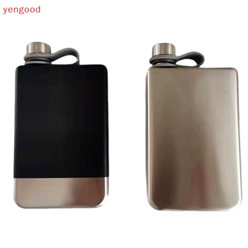 Bình Đựng Rượu Bằng Thép Không Gỉ 9 Oz Có Phễu Chống Rò Rỉ