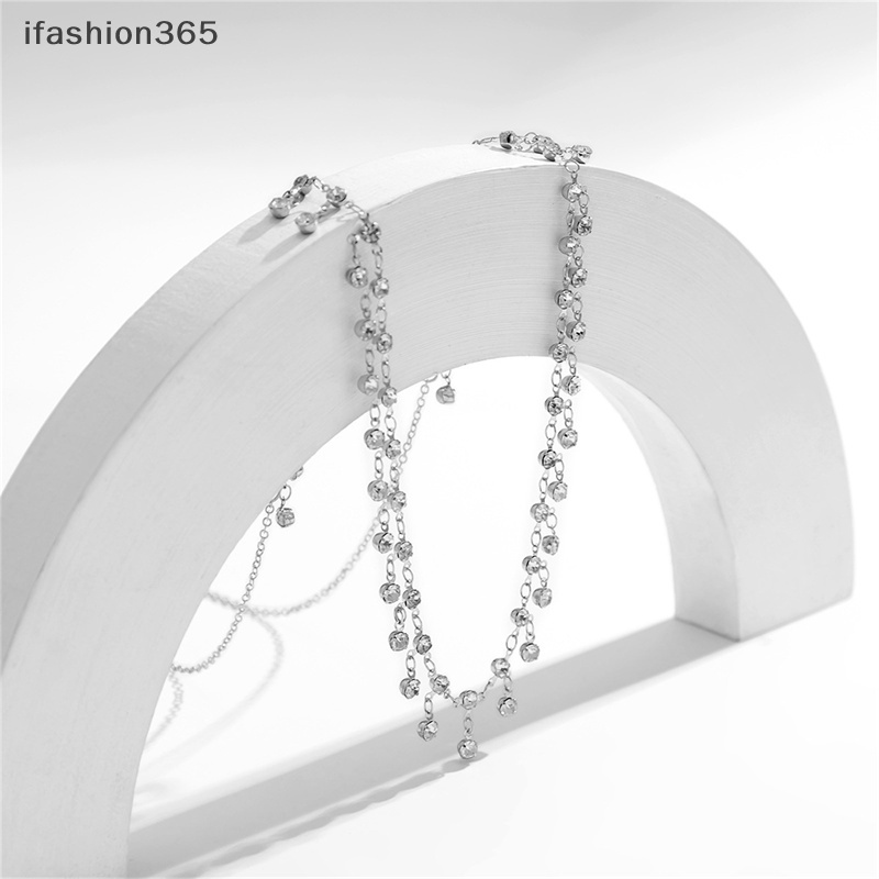 Thắt Lưng Dây Xích Tua Rua Đính Đá Zircon Thời Trang Cho Nữ ifashion365
