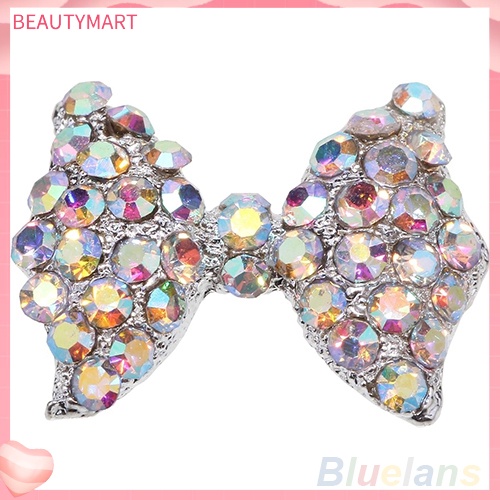 Bộ 10 HạT ĐíNh Trang Trí MóNg HìNh Nơ 3D