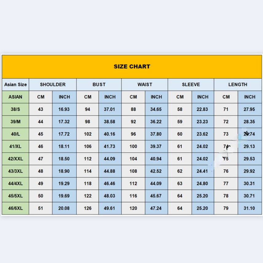 Áo Sơ Mi Nam Dài Tay Màu Vàng Trơn Thêu Hình Ngựa Không Có Túi Plus Size S-6XL