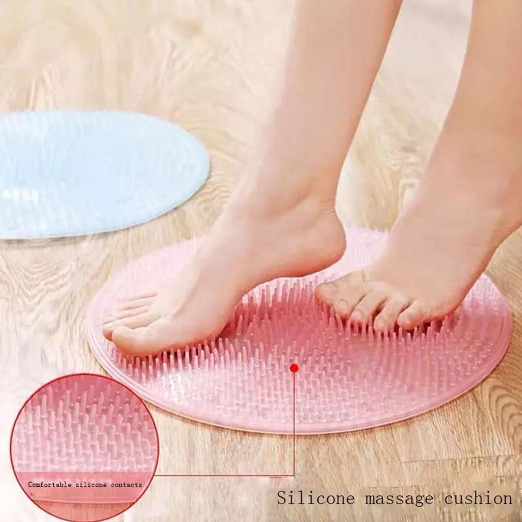 Thảm Mát Xa Chân Khi Tắm Bằng Silicone Tiện Dụng O6J1