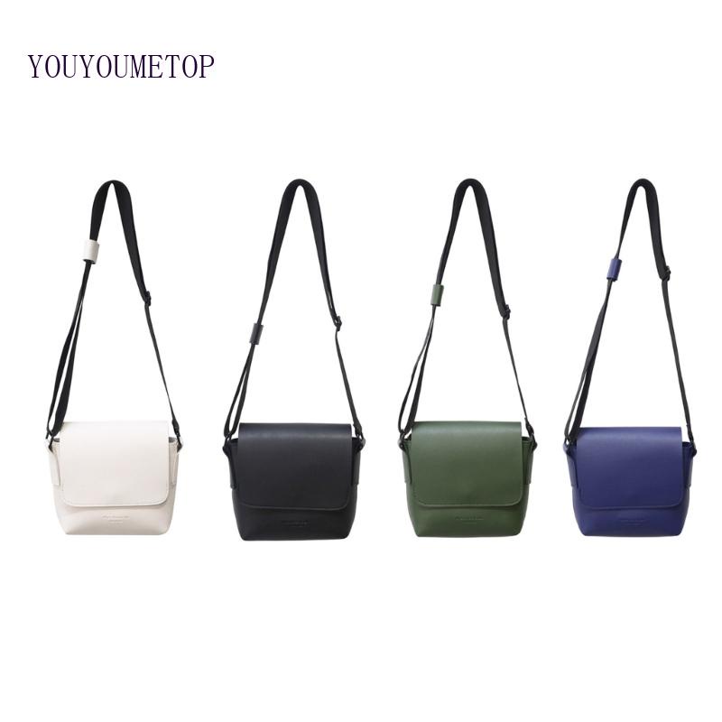 Túi Da PU Đeo Chéo Thời Trang Cho Nam Nữ