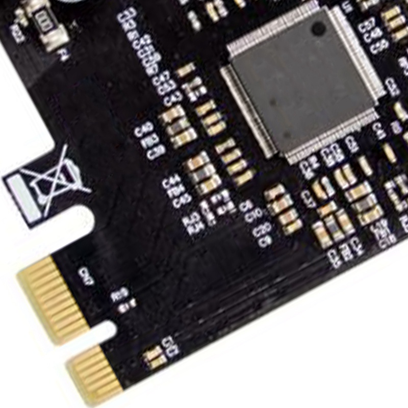 Thẻ Mở Rộng PCI-E 4 Cổng USB 2.0 480Mbps Hỗ Trợ USB1.1 MCS9990 Cho Windows 7 / XP