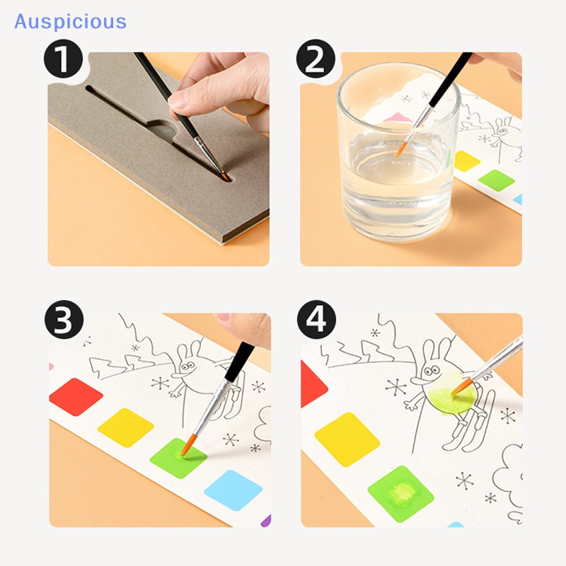 [AuspiciousV] Hình Vẽ Hoạt Hình Anime Kuromi Come with Tô Màu Nước Kawaii