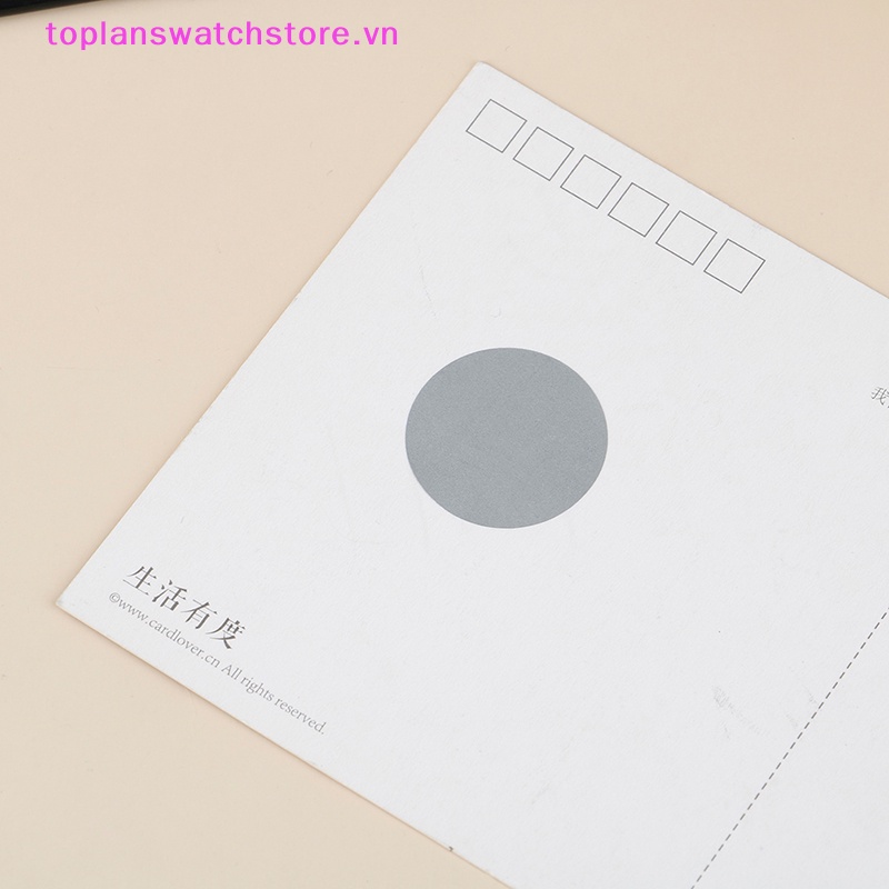 Set 300 Miếng Dán Hình Tròn Màu Bạc Chống Trầy 1 Inch