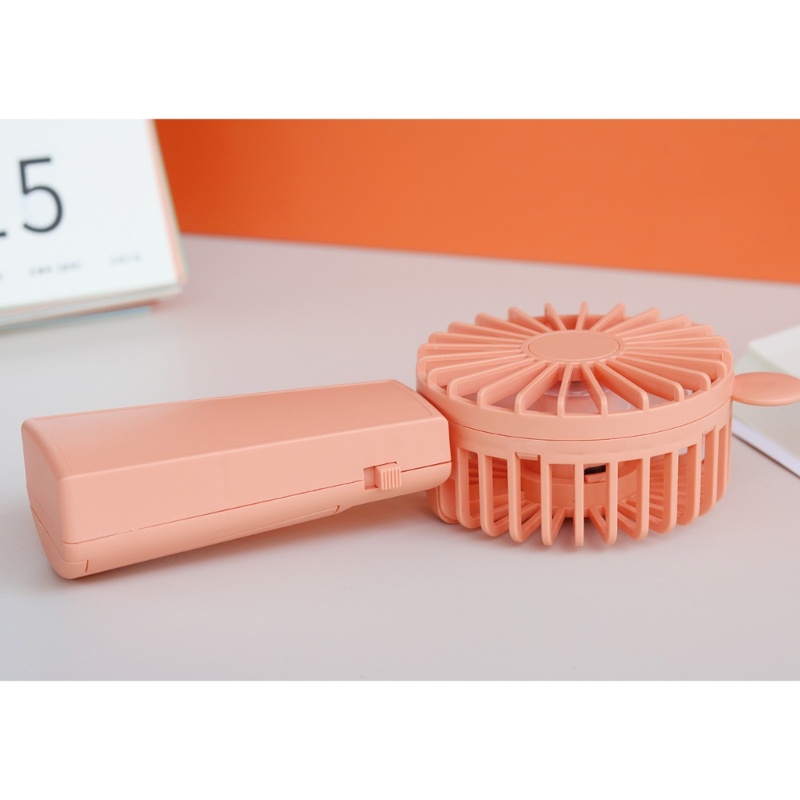 Quạt Cầm Tay 2xAA Siêu Nhẹ Dùng Pin Tiện Dụng Cho Văn Phòng / Gia Đình