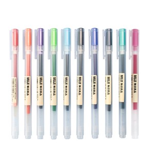 Muji Bút Gel 0,38Mm (10 Cái / Túi)