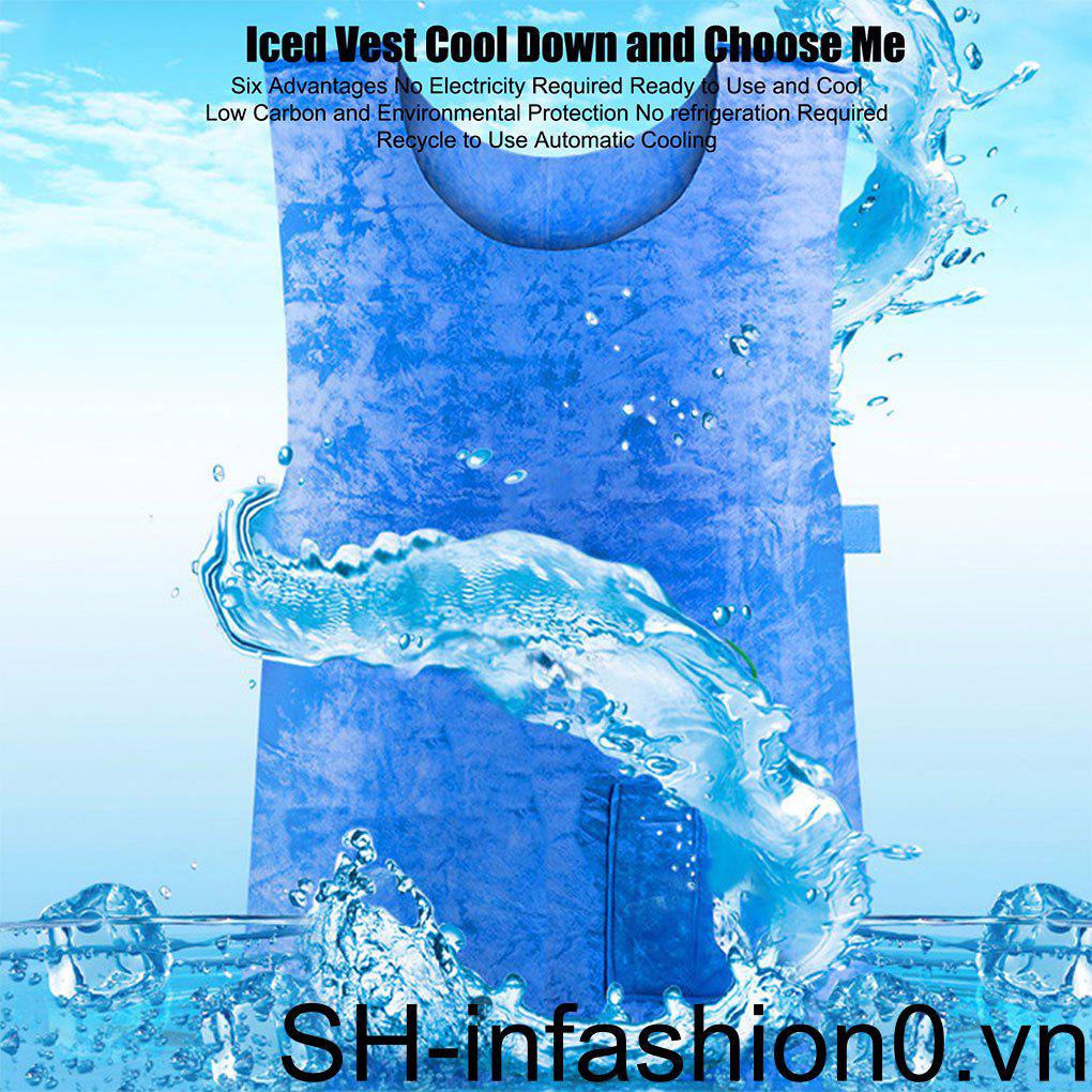 Áo Ba Lỗ Thể Thao Làm Mát Không Tay Chống Thấm Nước Thoải Mái