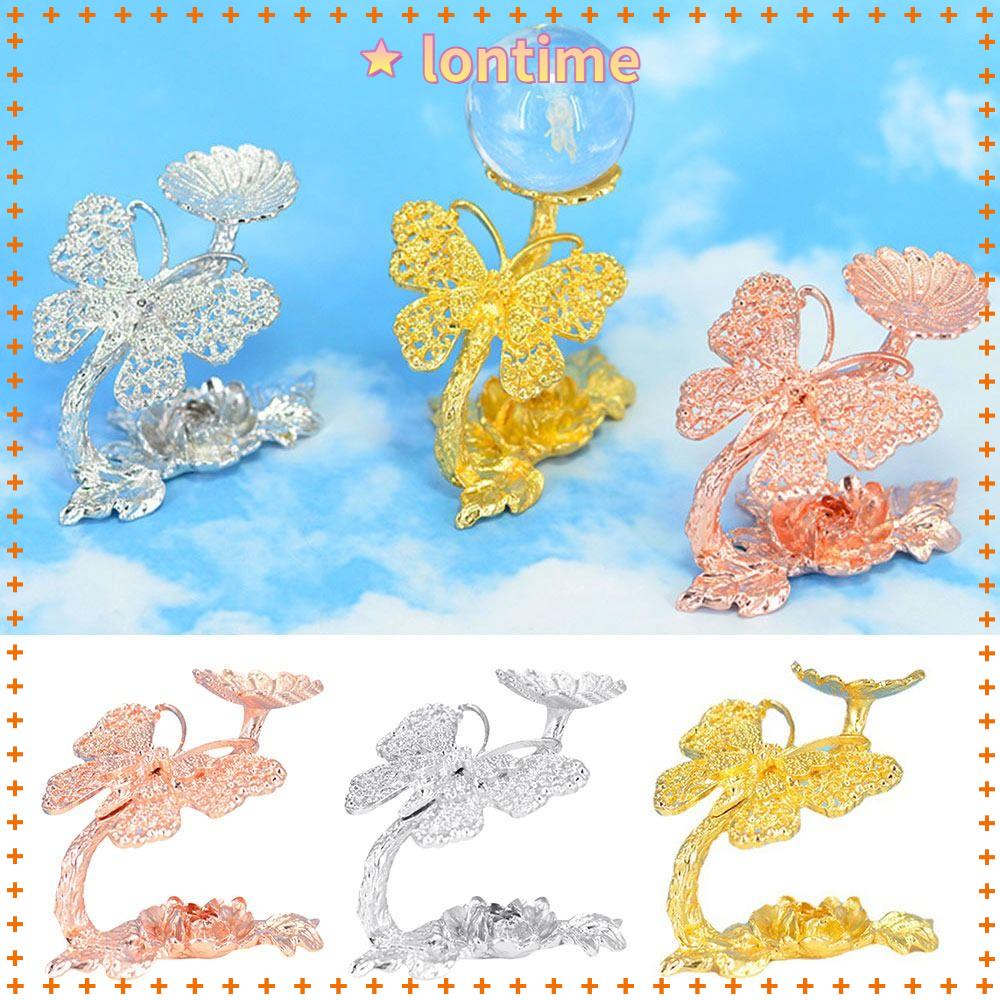 Giá Đỡ Trưng Bày Đồ Trang Trí Hình Cầu &amp; Bướm DIY