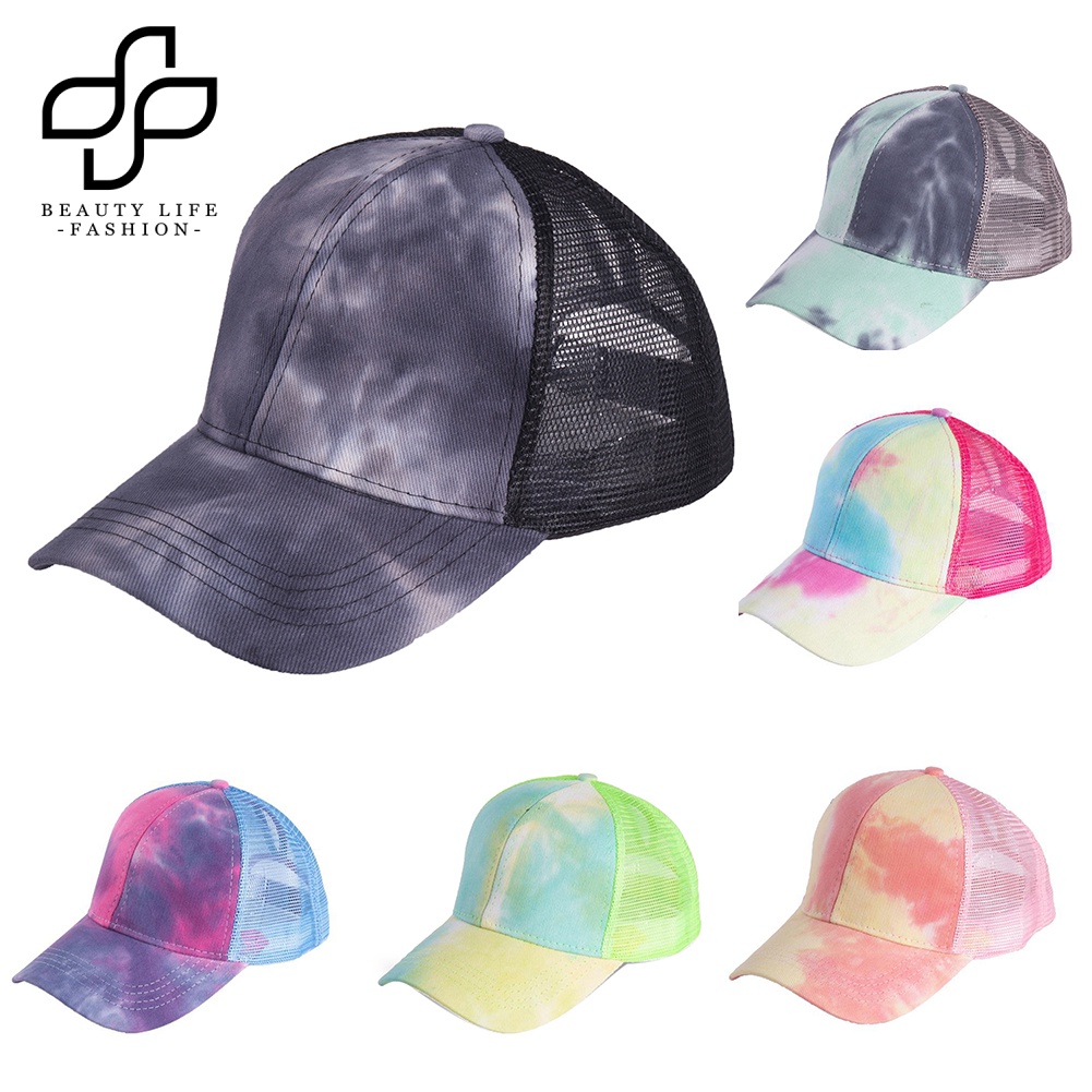 Mũ Lưỡi Trai Chất Liệu Cotton Phối Lưới Chống Nắng Tùy Chỉnh Thời Trang Cho Nữ