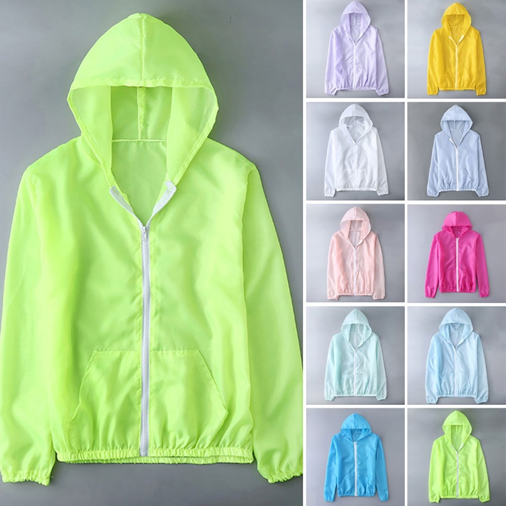 Áo Khoác Thể Thao Chống Nắng Một Size Cho Nữ