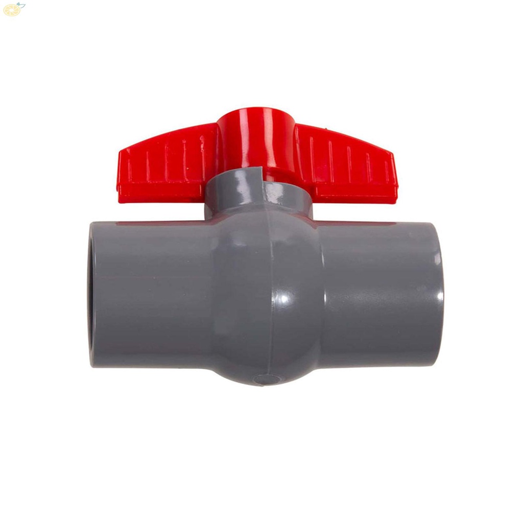 【VARSTR】Ball Valve 20 25 32 40 50mm Adhesive Socket Between Pipes Control Flow
