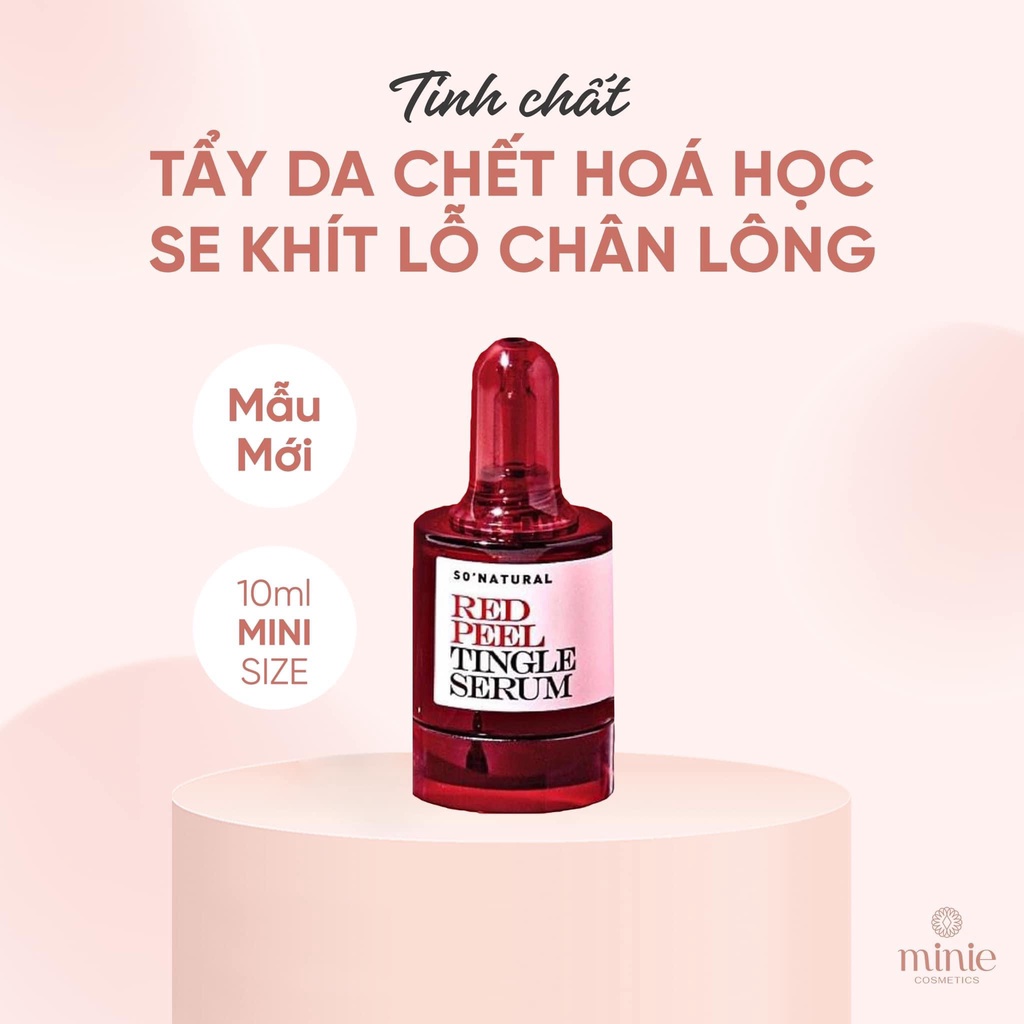 Serum RedPeel Tingle Serum Tinh Chất Tái Tạo Peel Da Sinh Học 10ml