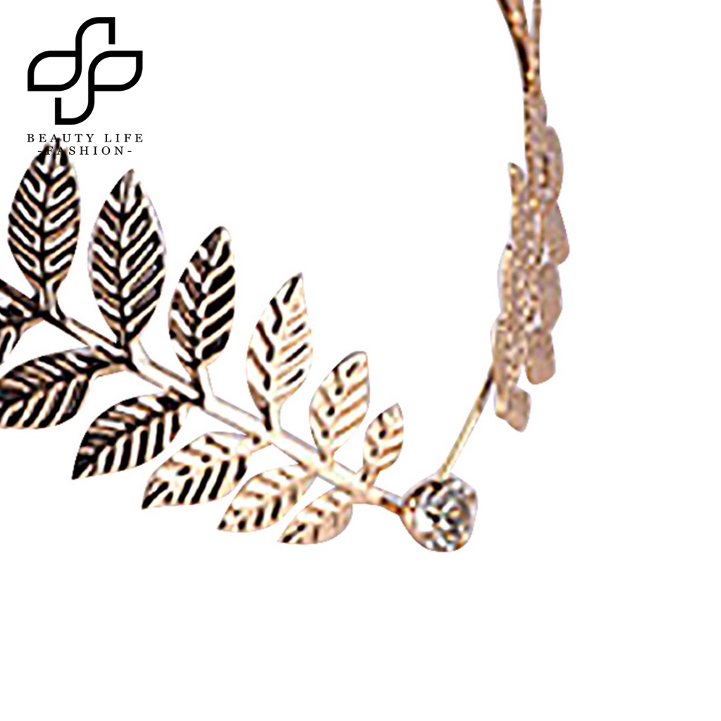 Băng Đô Cài Tóc Bằng Hợp Kim Đính Đá Xinh Xắn Thời Trang Cho Nữ