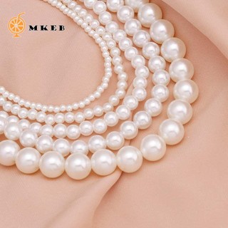 MKEB Vòng cổ choker đính hạt ngọc trai phong cách Hàn Quốc thời trang dành cho nữ