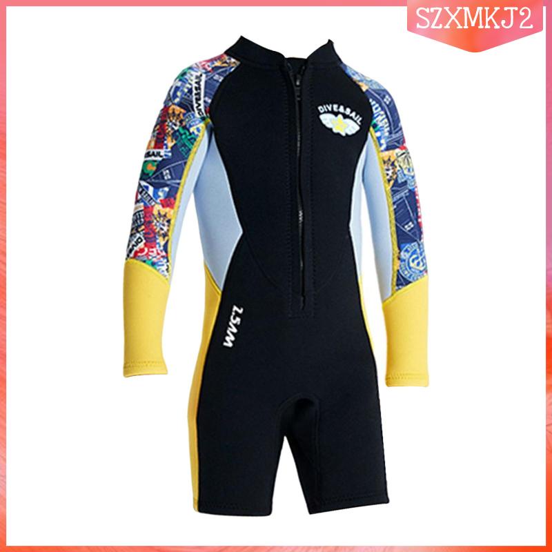 Bộ Đồ Bơi Lướt Sóng Dày 2.5mm szxmkj2 Cho Bé