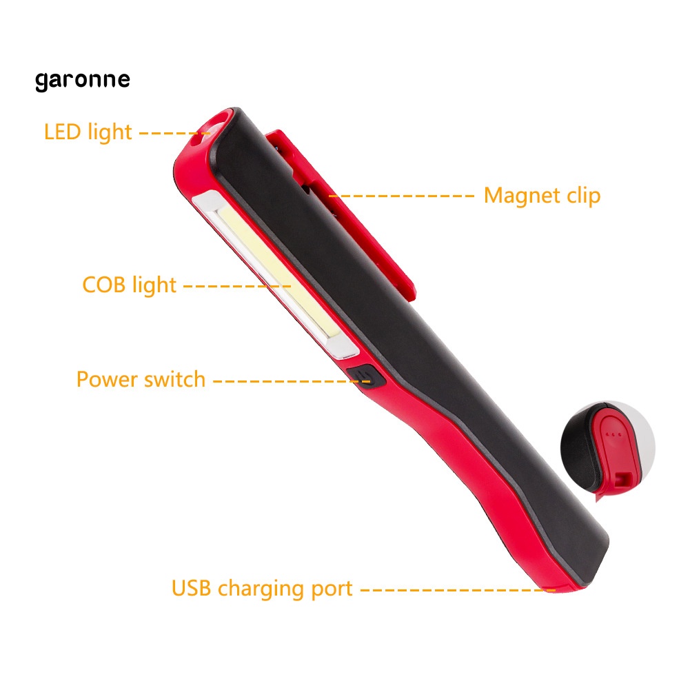 Bút Đèn LED Từ Tính Sạc USB Chuyên Dụng Cho Kiểm Tra