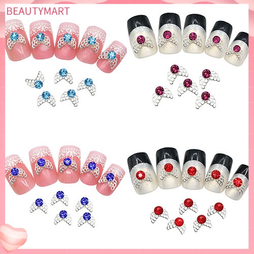 Set 10 Hạt Đá 3D Đính Móng Nghệ Thuật DIY