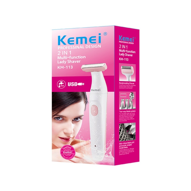 Máy Tẩy Lông 2 Trong 1 Nhỏ Gọn Tiện Dụng Dành Cho Nữ