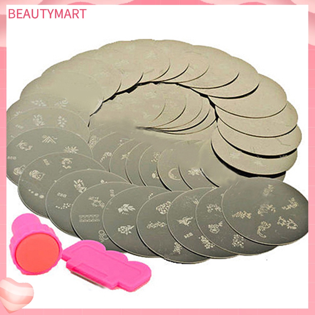 Set 10 Con Dấu Trang Trí Móng Tay Nghệ Thuật