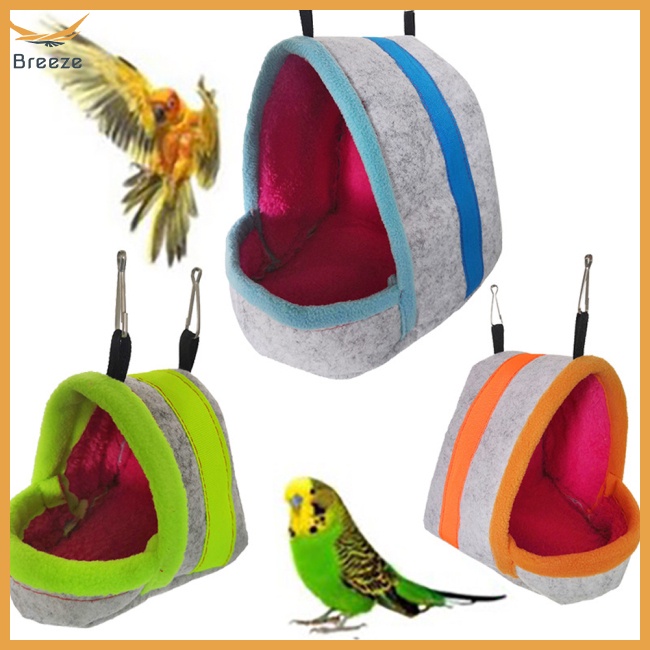 Túi Ngủ Cotton Giữ Ấm Mùa Đông Với 2 Móc Treo Cho Hamster / Sóc / Nhím