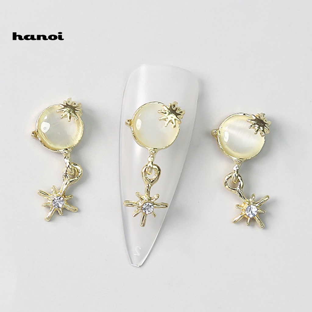 Set 5 Hộp Phụ Kiện Trang Trí Móng Tay Nghệ Thuật DIY