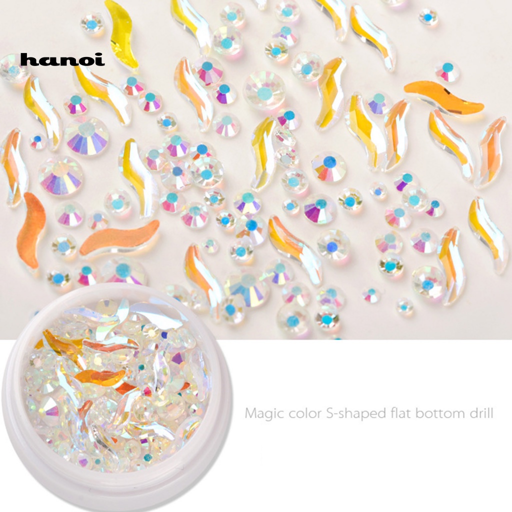 Đá Đính Trang Trí Móng Tay Nghệ Thuật DIY Độc Đáo