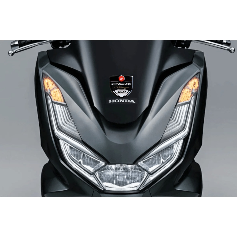 Miếng Dán Trang Trí Xe Mô Tô Honda PCX160 PCX 160 Hình Đôi Cánh 3D Bằng Nhựa Resin