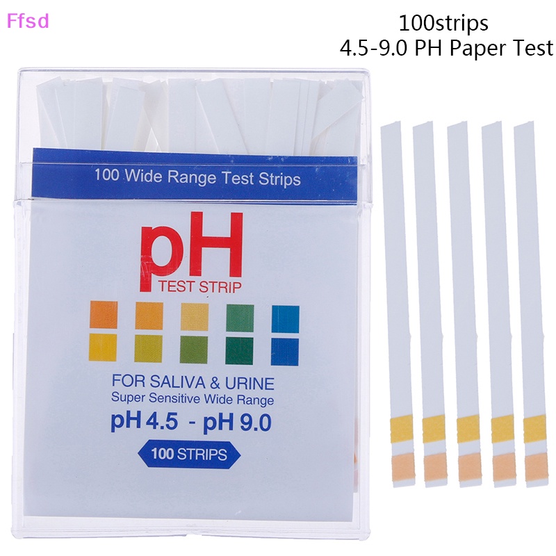 Set 100 Giấy Kiểm Tra Độ Ph 4.5-9.0 Chuyên Dụng Cho Phòng Thí Nghiệm