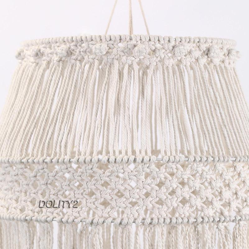 Vỏ Bọc Bóng Đèn Macrame Phong Cách Bohemian Độc Đáo Trang Trí Nhà Cửa / Tiệc Cưới
