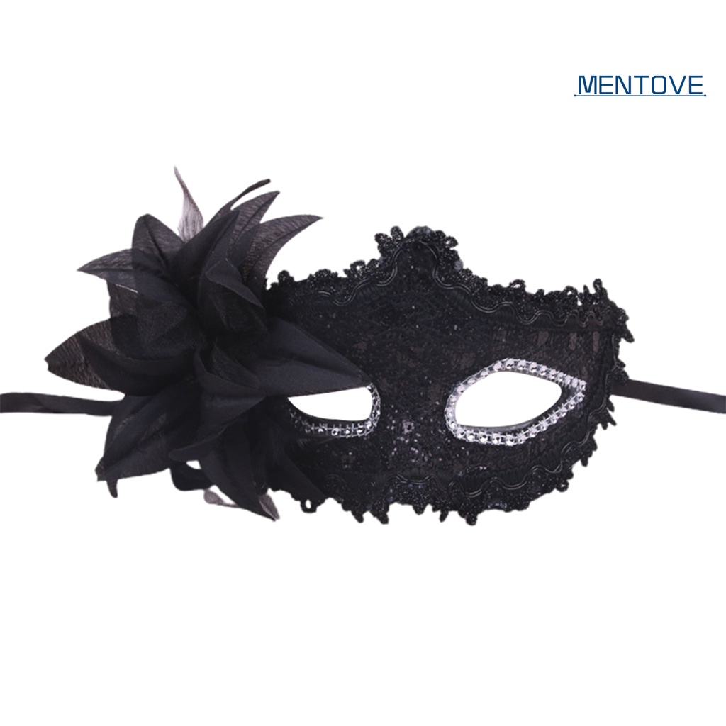 [MT] Mặt Nạ Ren Che Nửa Mặt Hóa Trang Đẹp Mắt Thoải Mái Thanh Lịch Sáng Tạo Đính Đá Venetian Masque Làm Quà Tặng