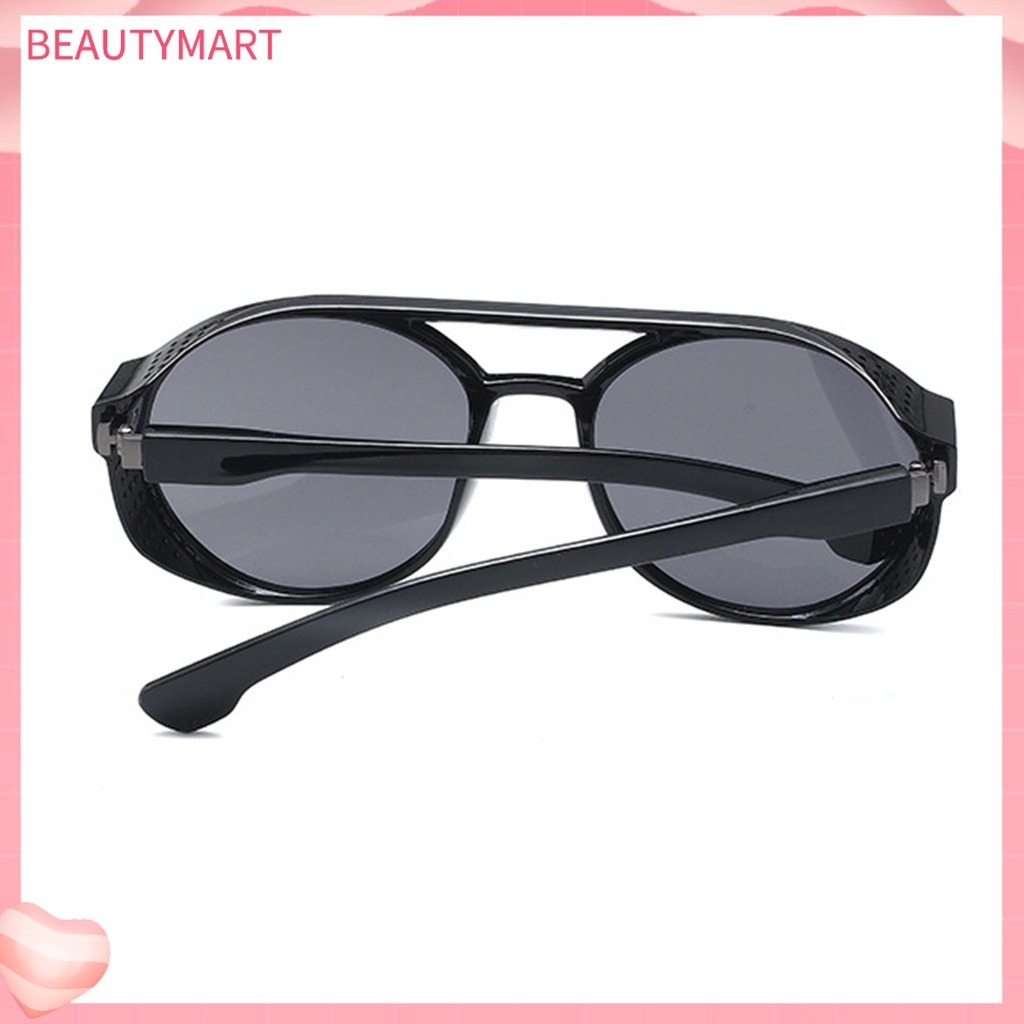 Kính Mát Gọng Nhựa Chống Tia UV Màu Trơn Phong Cách Punk Cổ Điển Thời Trang Cho Nam Và Nữ