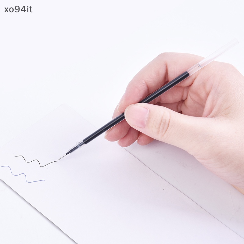 Set 10 Ruột Bút Mực Gel 0.38mm Màu Đen / Đỏ / Xanh