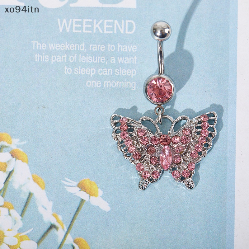 Khuyên Rốn Hình Bướm Bằng Hợp Kim Nhiều Màu Sắc Gợi Cảm Cho Nữ