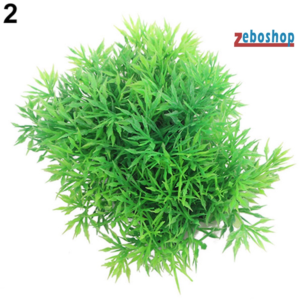 Cây Cỏ Xanh Nhân Tạo Bằng Nhựa Dùng Trang Trí Bể Cá